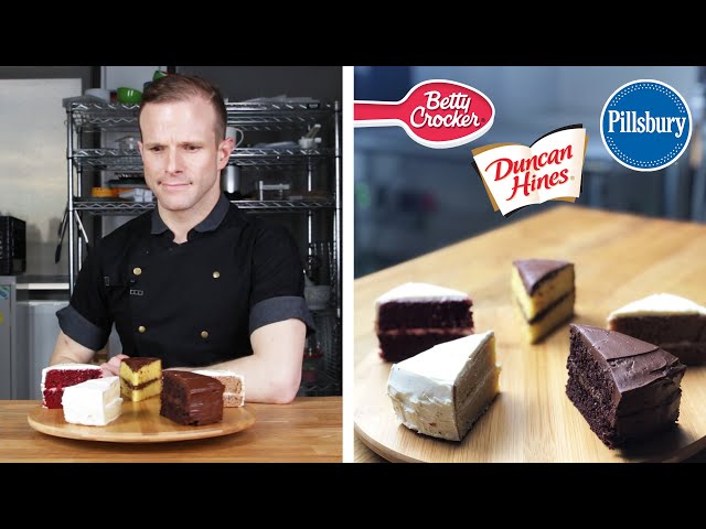 Pastry Chef Reviews Boxed Cake Mix