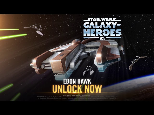 Star Wars Galaxy of Heroes — The Ebon Hawk Has Arrived