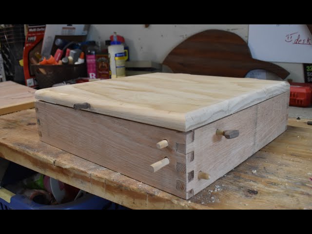 Making a wooden box with a built in lock.