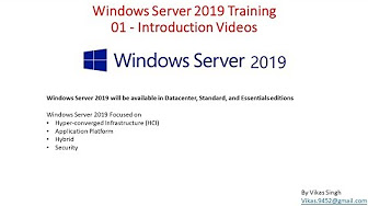 Windows Server 2019 Advance Training