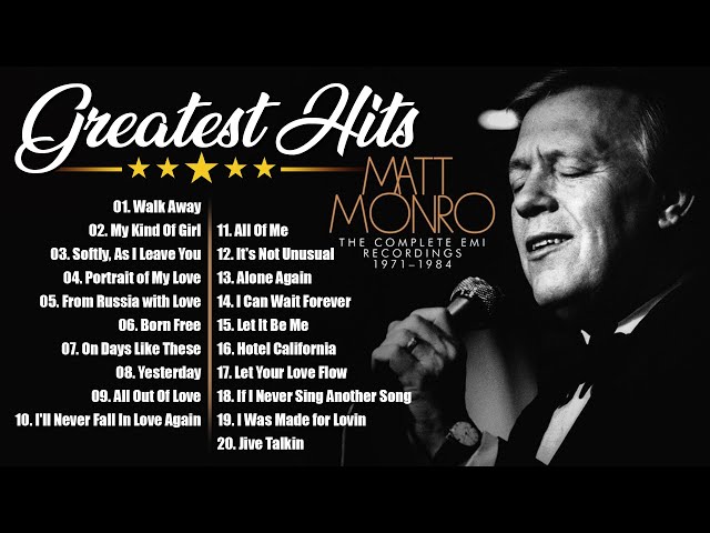 Walk Away - Matt Monro - Greatest Hits Golden Oldies 50s 60s 70s - Greatest Hits Golden Oldies #v44