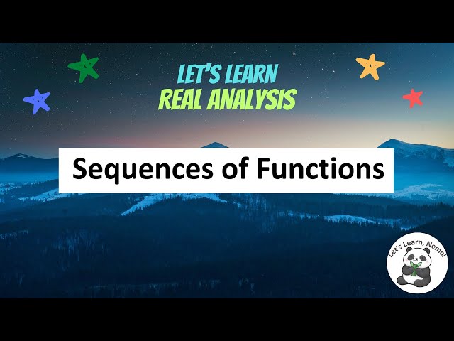 (RA21) Sequences of Functions