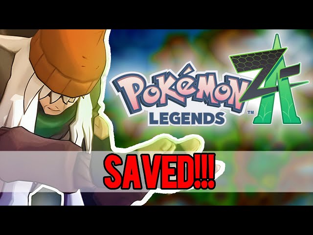 Why Pokemon Legends Z-A Will SAVE Game freak