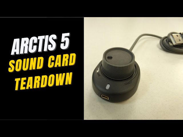 Steel Series Arctis 5 Sound Card - Teardown