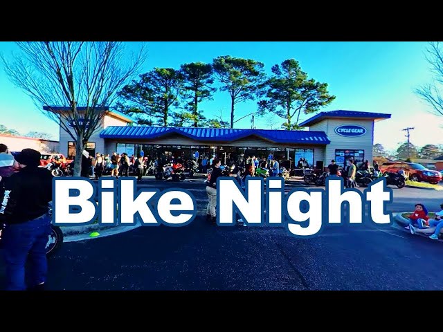 My First Bike Night! Cycle Gear 2024