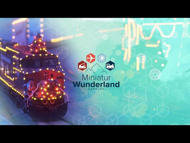 Christmas trainride - the Wonderland shines christmassy
