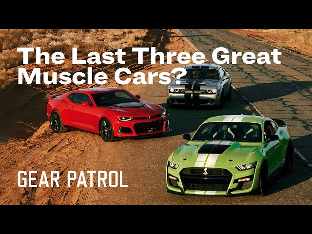 Modern Muscle Car Road Trip | Mustang GT500 vs Camaro ZL1 vs Challenger Hellcat