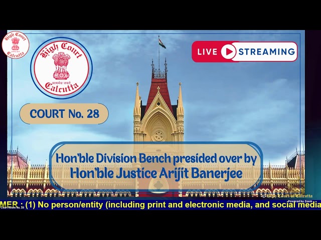 21 June 2024 | Court Room No. 28 | Live Streaming of the Court proceedings