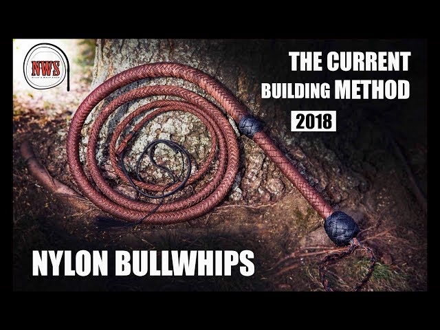 My Current Nylon/Paracord Bullwhip Making Method 2018 | Nick's Whip Shop