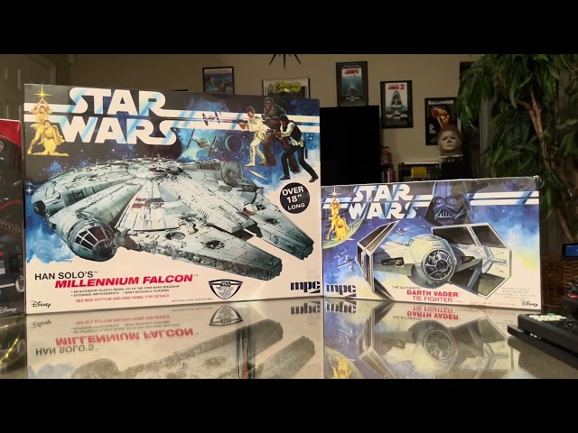 AMT and MPC Star Wars Spaceship Models Show & Tell