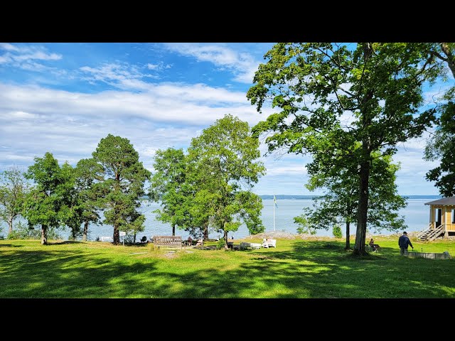 Sweden 4K - Idyllic Summer Walk By The Sea and a 200 Year Old Cafe near Norrköping - スウェーデン、海の近く夏の散歩