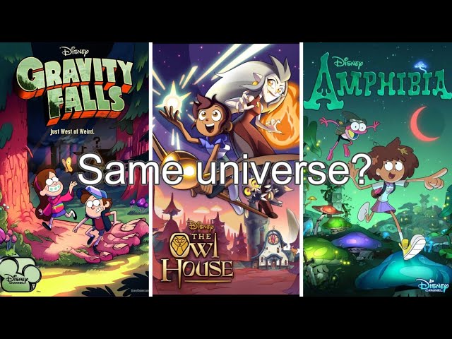 Its all connected!! Gravity falls, owl house, Amphibia theory.