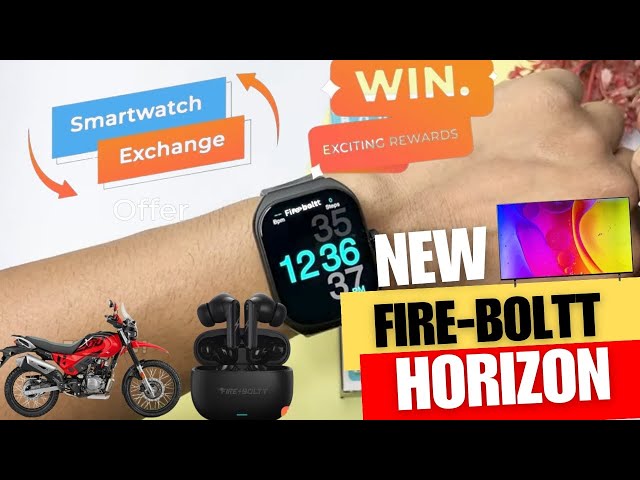 Fire-boltt HORIZON 😍 new launch | Win exciting prizes | Amoled display With calling | New | Preorder