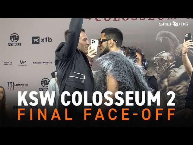 Roman Szymanski vs. Valeriu Mircea  KSW 83: Colosseum 2 Face-off
