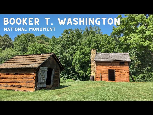 Birthplace of BOOKER T. WASHINGTON (Franklin County, VA)
