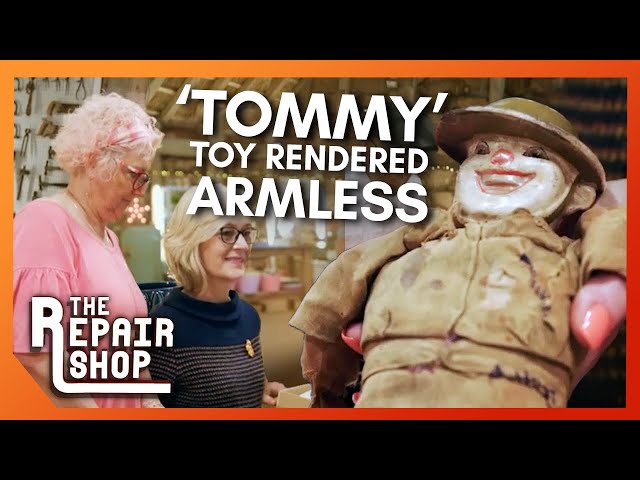 Memento of First Father and Son Meeting Needs Toy Surgery! | The Repair Shop