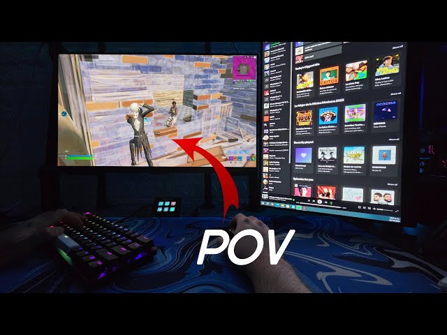 Fortnite But You Are Me Playing At Night (POV)