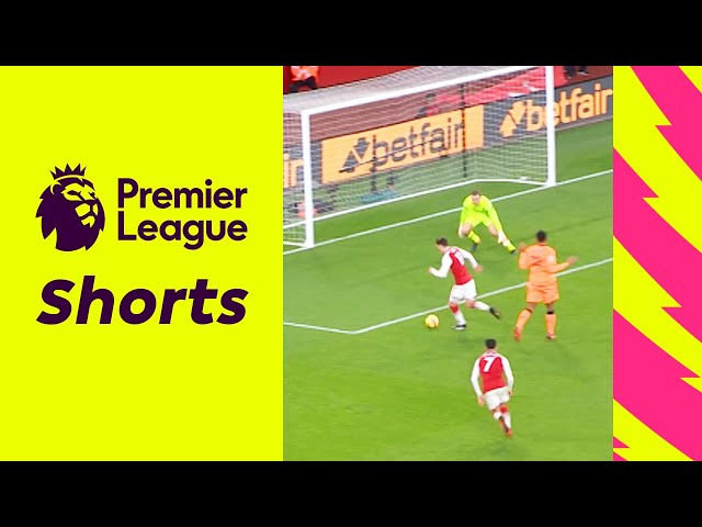 Ozil bounce goal vs Liverpool #shorts