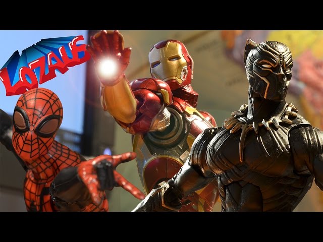 IRONMAN STOP MOTION Part 5 Trailer with Superior Spiderman & Black Panther