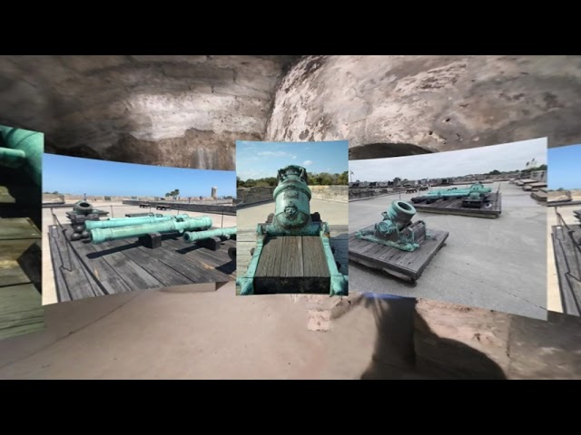 Castillo's Artillery and Ammunition -Audio Described