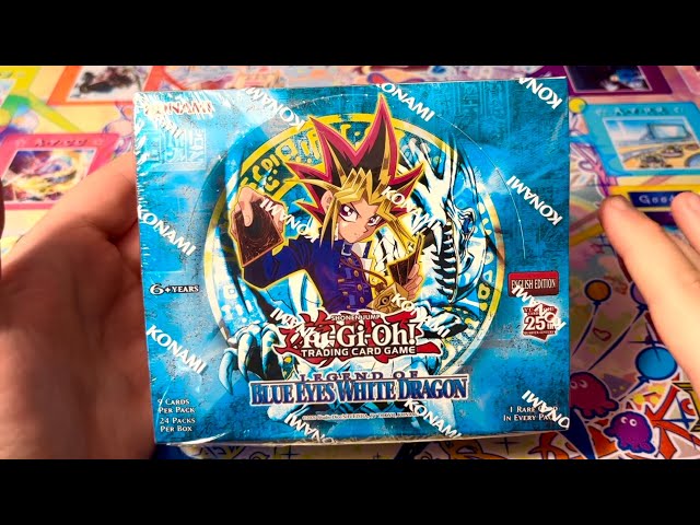 LEGEND OF BLUE EYES WHITE DRAGON (25th ANNIVERSARY) Booster Box Opening