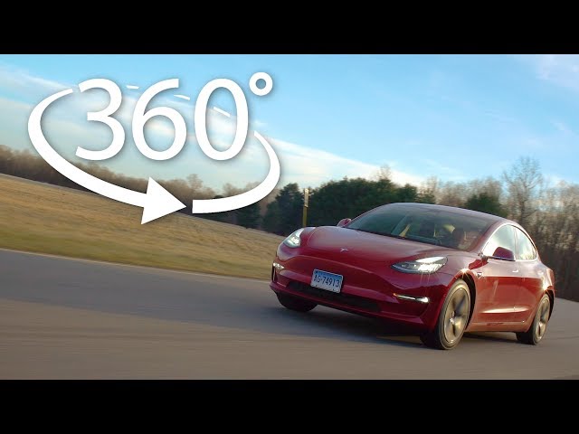 Tesla Model 3 360º Track Tour | Consumer Reports