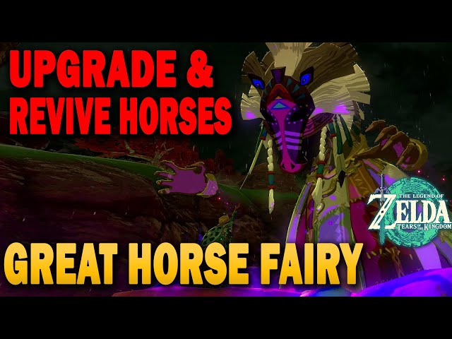 Zelda Tears Of The Kingdom Great Horse Fairy Malanya Location