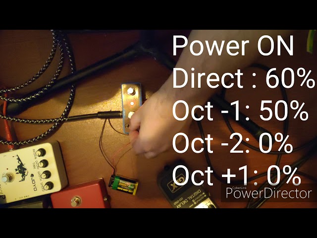 Problem with ENO OCT-1 Octaver