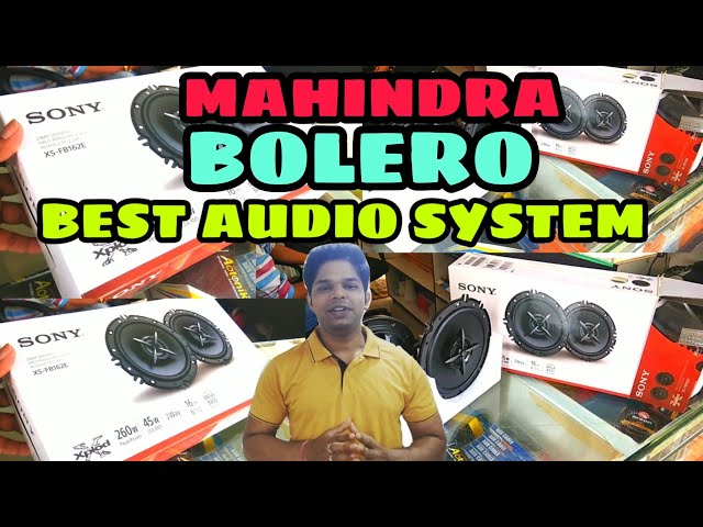 Bolero powerful Audio System