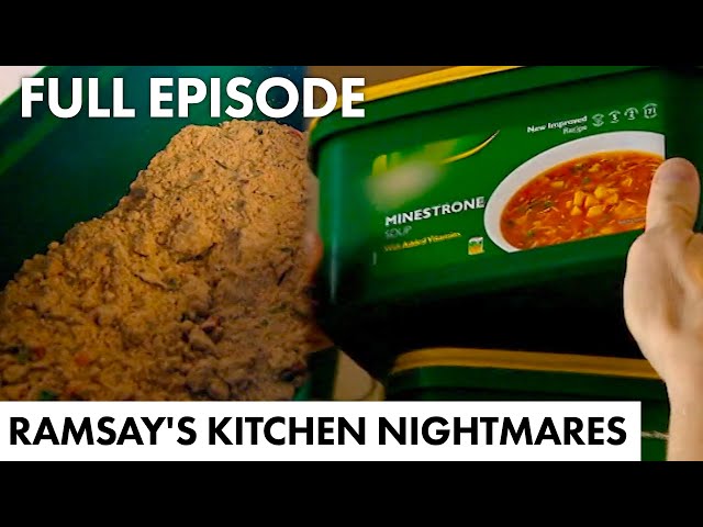Gordon Ramsay Shocked To Find Tubbed Minestrone Soup | Kitchen Nightmares FULL EPISODE