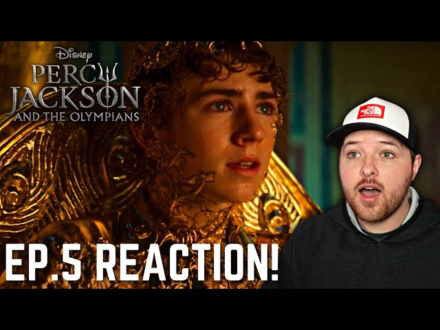 Percy Jackson and the Olympians Episode 5 Reaction! - "A God Buys Us Cheeseburgers"