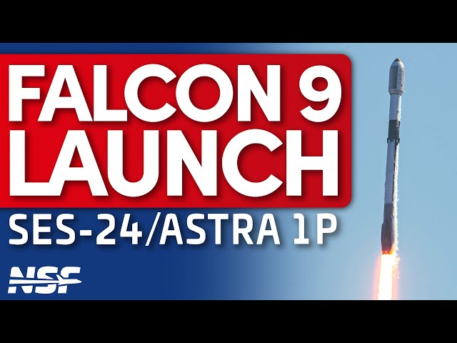 SpaceX Falcon 9 Launches Astra 1P/SES-24