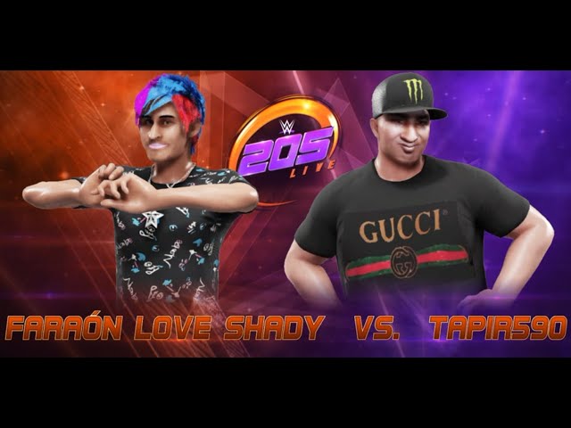 Faraón Love Shady vs. Tapir590 | WWE 2k19