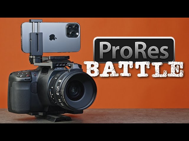 iPhone 13 Pro Max vs Blackmagic Pocket 6K Pro | ProRes Battle!