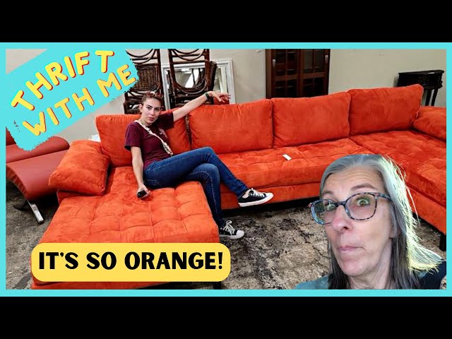 It's So Orange Did She Buy It?  Thrift With Me in San Diego