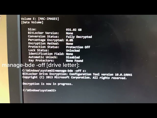 Bitlcoker Encrypted Drive on fresh boot (Windows 10 Pro) [2024]