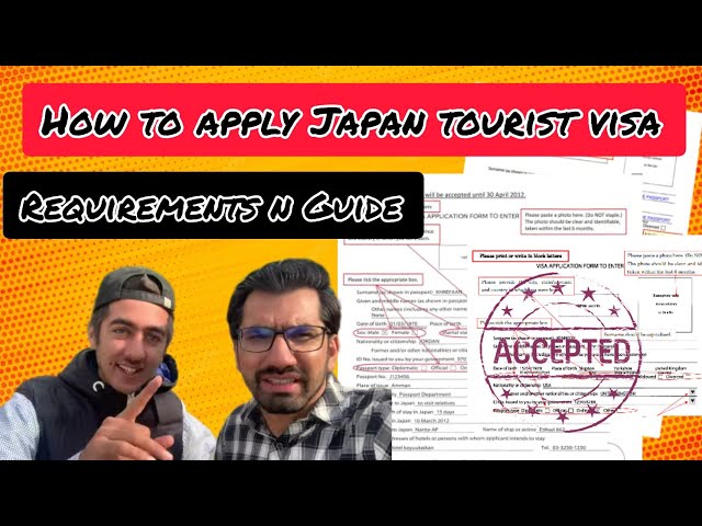 Japan Tourist visa Full Documents 2022 || Japan visa form Filling  and Information 🇯🇵