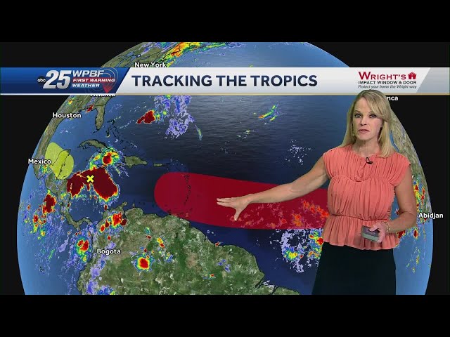 Invest 95-L will likely become tropical storm or depression this weekend
