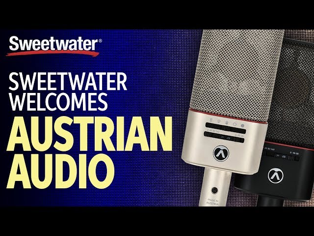Sweetwater Welcomes Austrian Audio
