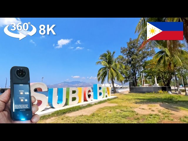 Insta360 X4 8K Sample Footage: Scenic Seawall in Subic Bay, Philippines