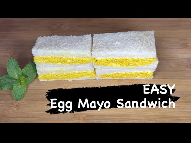 Easy Soft Egg Mayo Sandwich Recipe
