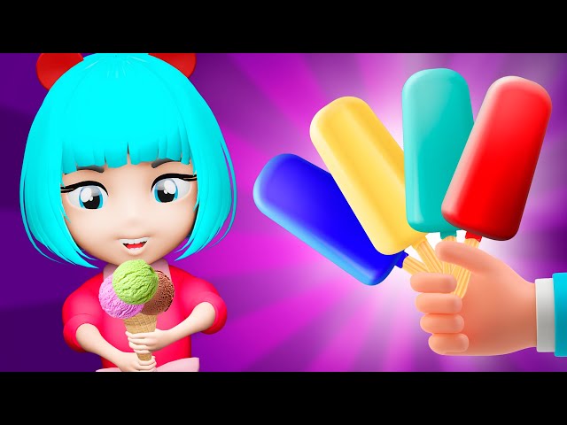 Ice Cream and Lollipop Song | Kids Songs and Nursery Rhymes by Lights Kids 3D