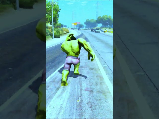 Hulk vs USA Mafia, Police, Military, & Train Crash! | Ultimate Battle | Full Viral Video"