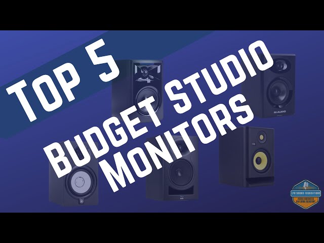 Top 5 Budget Studio Monitors 2024
