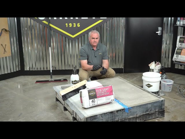 How to Resurface Concrete Slabs | Concrete Repair | DIY Project Guide