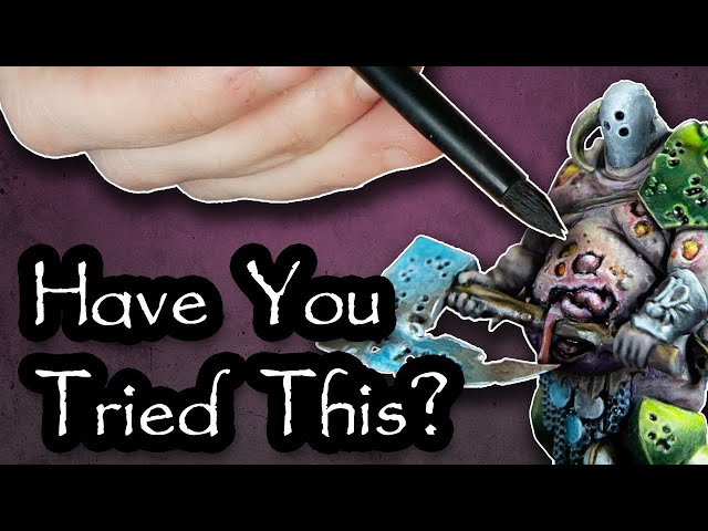 The Best Technique You (Maybe) Haven't Heard of: Stippling Age of Sigmar Nurgle Lord of Plagues