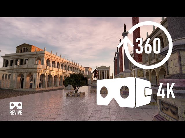 VR 360 4K | Ancient Buildings Reconstruction / Historical Experiences | REVIVE TRAILER