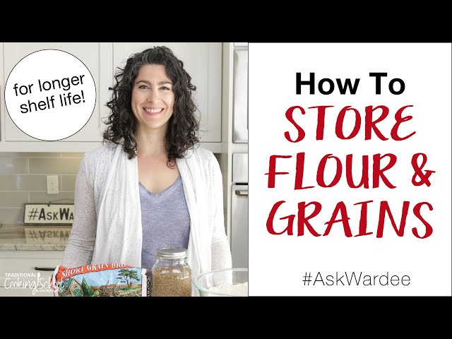 How To Store Flour and Grains #AskWardee 149