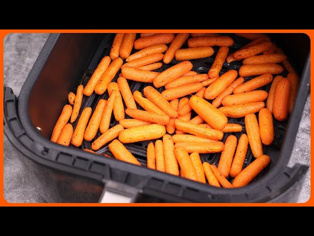 Air Fryer Roasted Baby Carrots (Quick and Effortless)