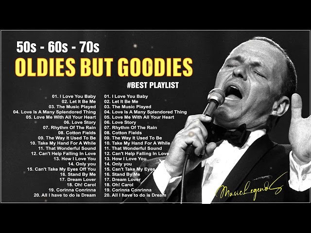 Matt Monro, Frank Sinatra, The Platters, Elvis Presley, The Carpenters🍁Love Songs Oldies But Goodies